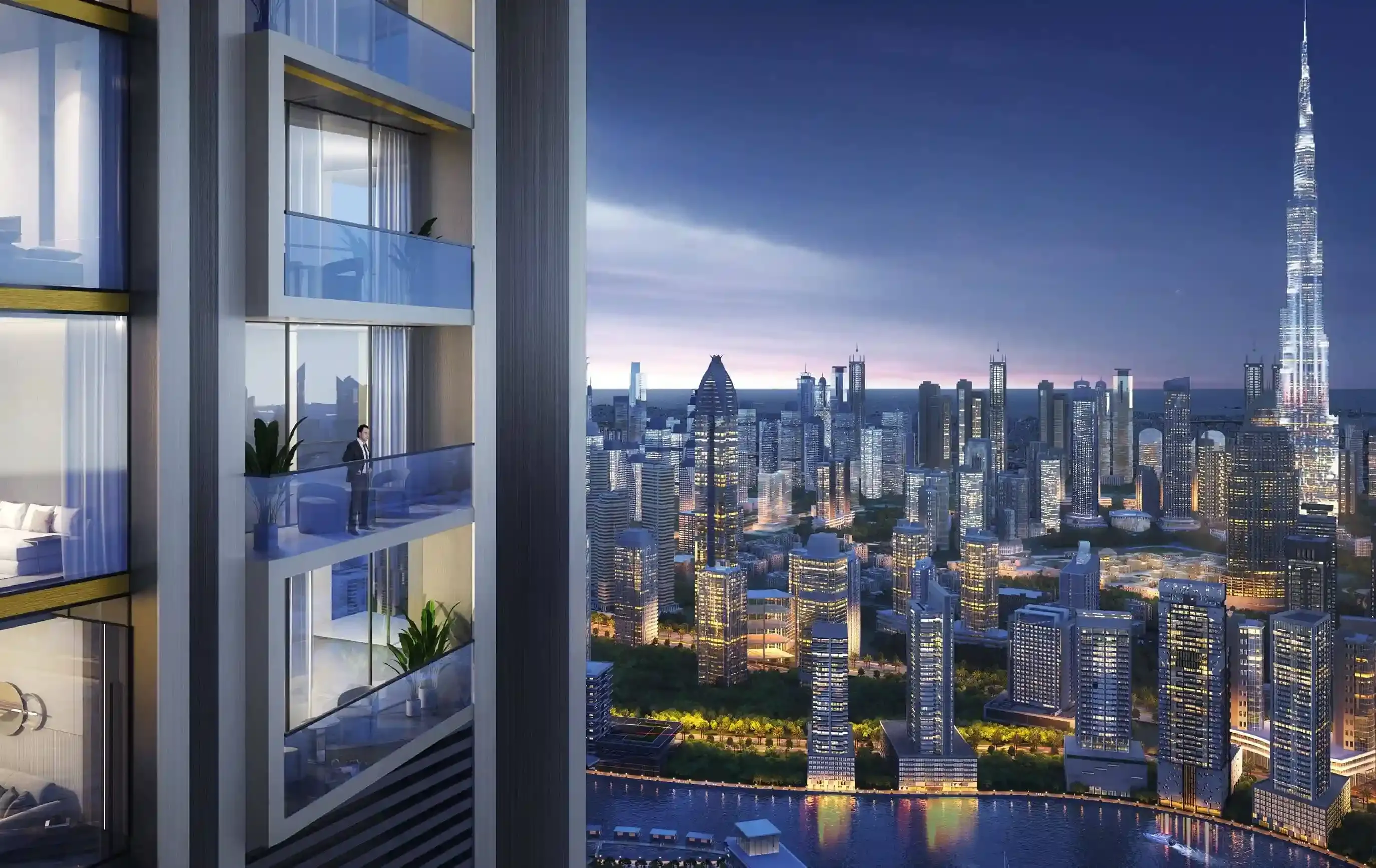 2-Bedroom Apartment | Burj Binghatti Jacob & Co Residences| Skyline View